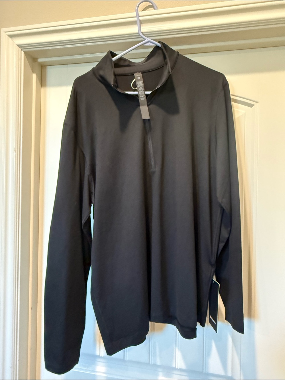lululemon athletica Black Lightweight Quarter-Zip Jacket